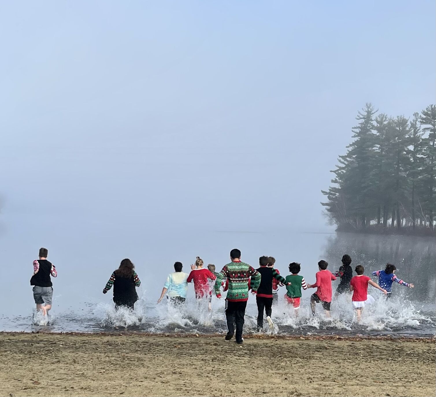 LHS Interact Club does the Turkey Plunge